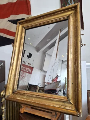 Early 19th Century Gilt Framed French Portrait/Wall Mirror.